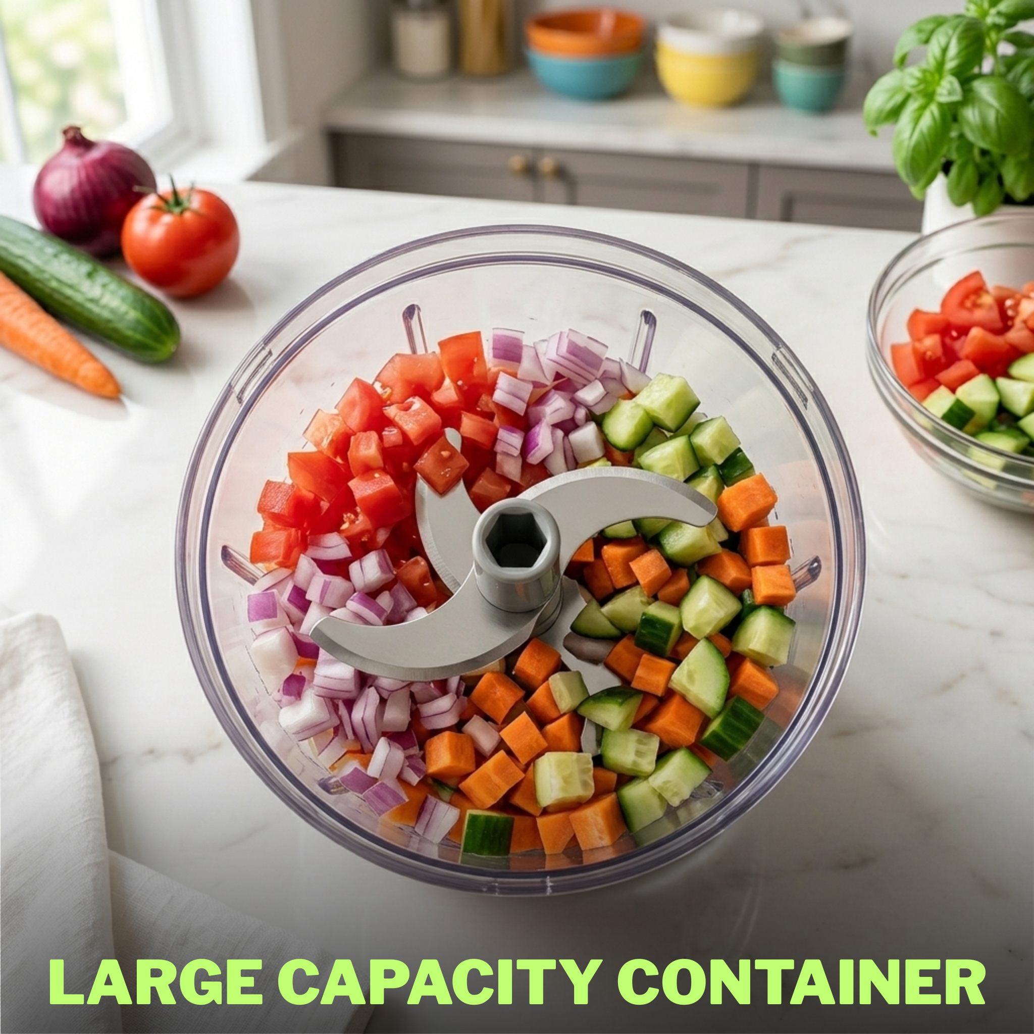 Even Slice Vegetable and Onion Chopper